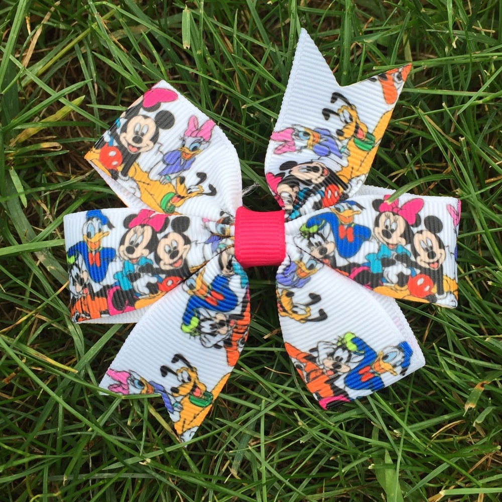 Mickey Mouse Character Hair Bow‎